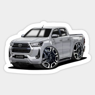 hilux stance Sticker